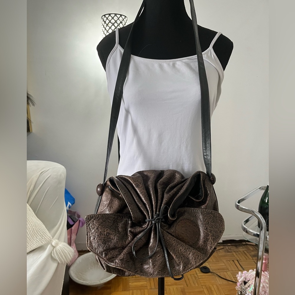 Carlos Falchi vintage leather bag